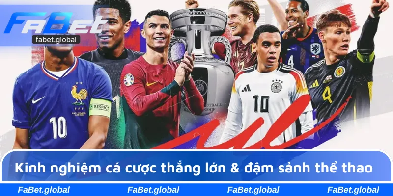 Kinh nghiệm cá cược thắng lớn & đậm sảnh thể thao